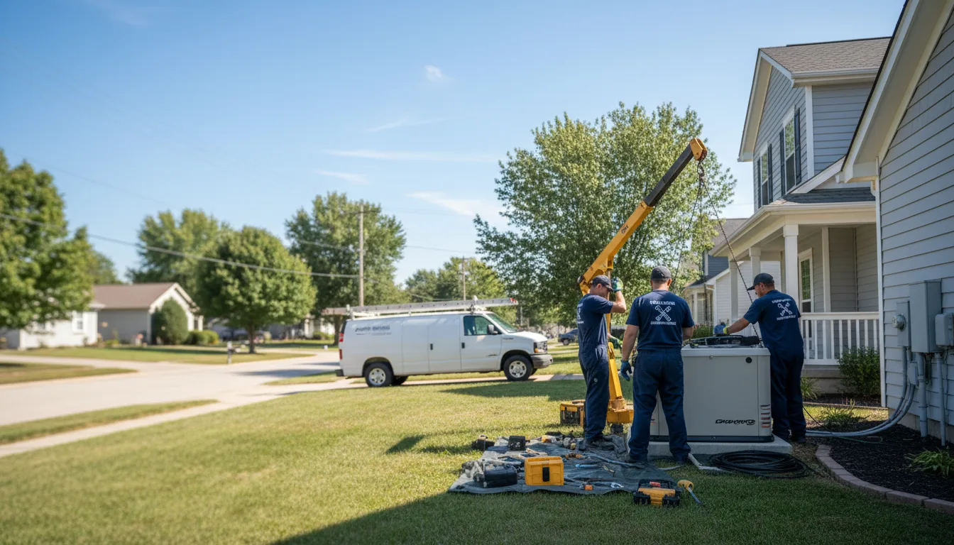 Generator Installation in Saint Mary Of The Woods, IN near me